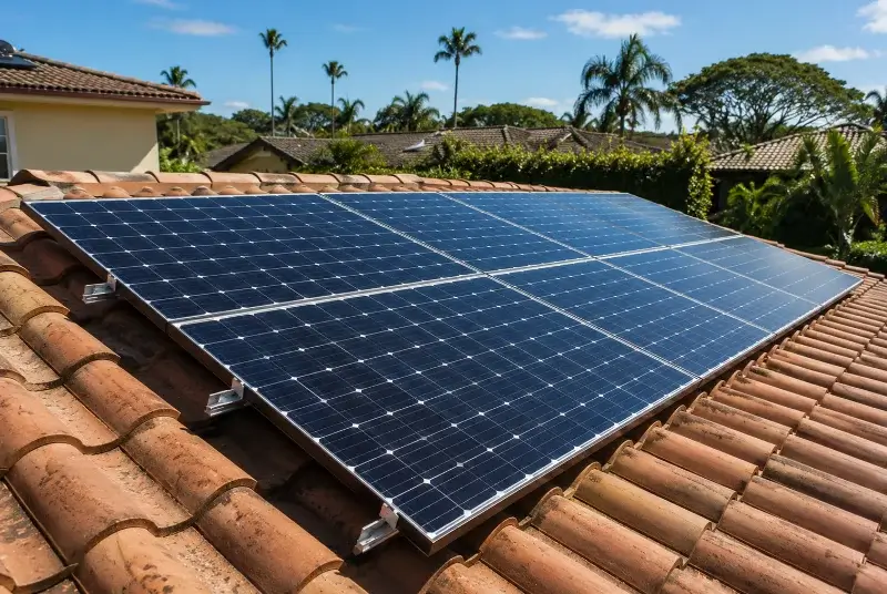 Installation de panneaux solaires à Chauché